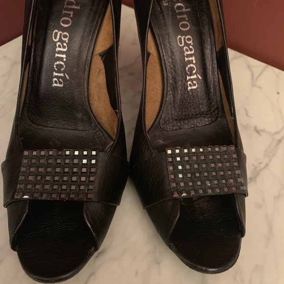 Pedro Garcia Open-Toe Heels - Picture 2 of 7